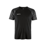 Squad Go Contrast Jersey M - Black - Front