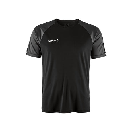 Squad Go Contrast Jersey M - Black - Front