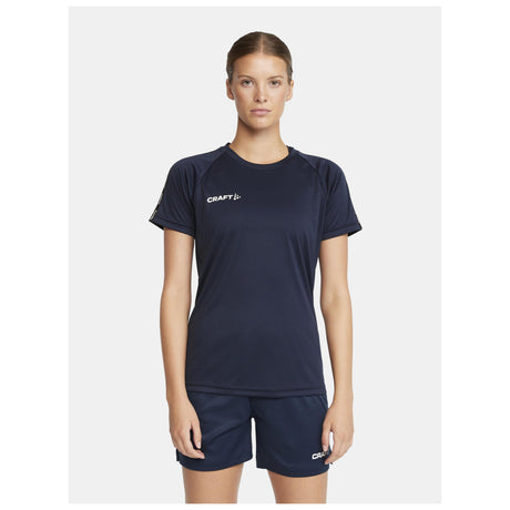 Squad Go Contrast Jersey W - Navy - Closeup 1