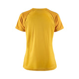 Squad Go Contrast Jersey W - Yellow/Golden - Back