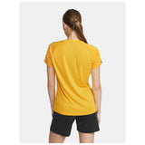 Squad Go Contrast Jersey W - Yellow/Golden - Closeup 3