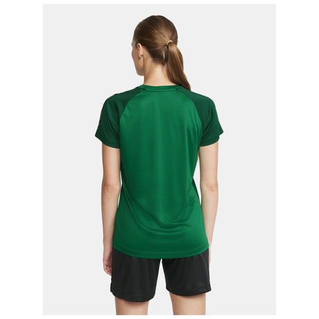 Squad Go Contrast Jersey W - Green/Ivy - Closeup 3
