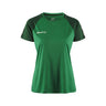 Squad Go Contrast Jersey W - Green/Ivy - Front