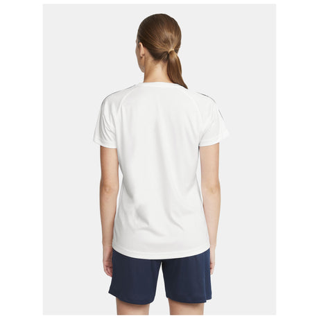 Squad Go Contrast Jersey W - White - Closeup 3