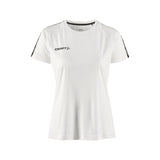 Squad Go Contrast Jersey W - White - Front