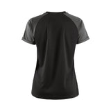 Squad Go Contrast Jersey W - Black - Back