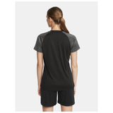 Squad Go Contrast Jersey W - Black - Closeup 3