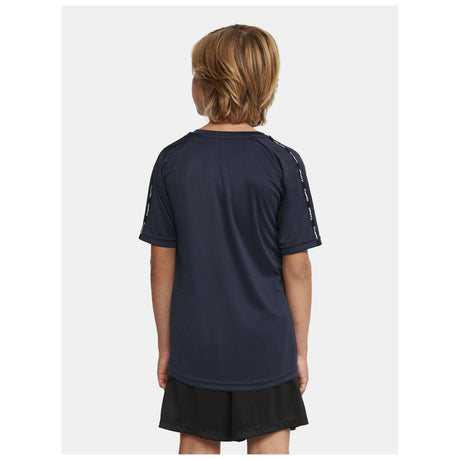 Squad Go Contrast Jersey Jr - Navy - Closeup 3