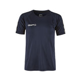 Squad Go Contrast Jersey Jr - Navy - Front