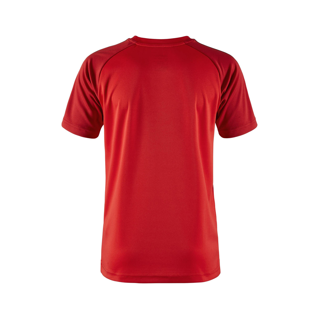 Squad Go Contrast Jersey Jr - Red - Back