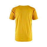 Squad Go Contrast Jersey Jr - Yellow/Golden - Back