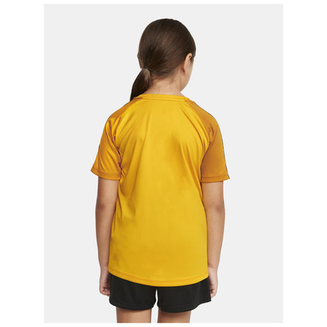 Squad Go Contrast Jersey Jr - Yellow/Golden - Closeup 4