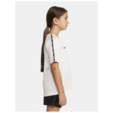 Squad Go Contrast Jersey Jr - White - Closeup 2