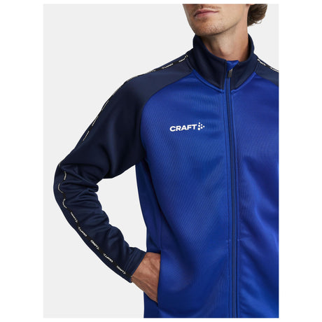 Squad 2.0 Full Zip M - Club Cobolt/Navy - Closeup 4