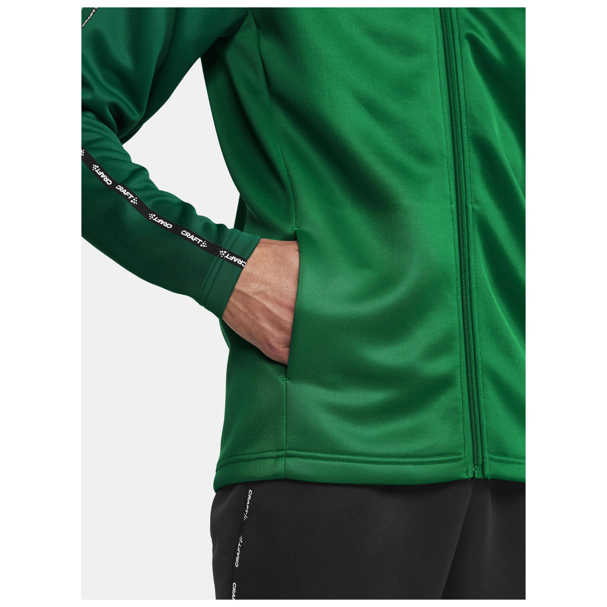 Squad 2.0 Full Zip M - Green/Ivy - Closeup 4
