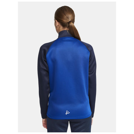 Squad 2.0 Full Zip W - Club Cobolt/Navy - Closeup 3