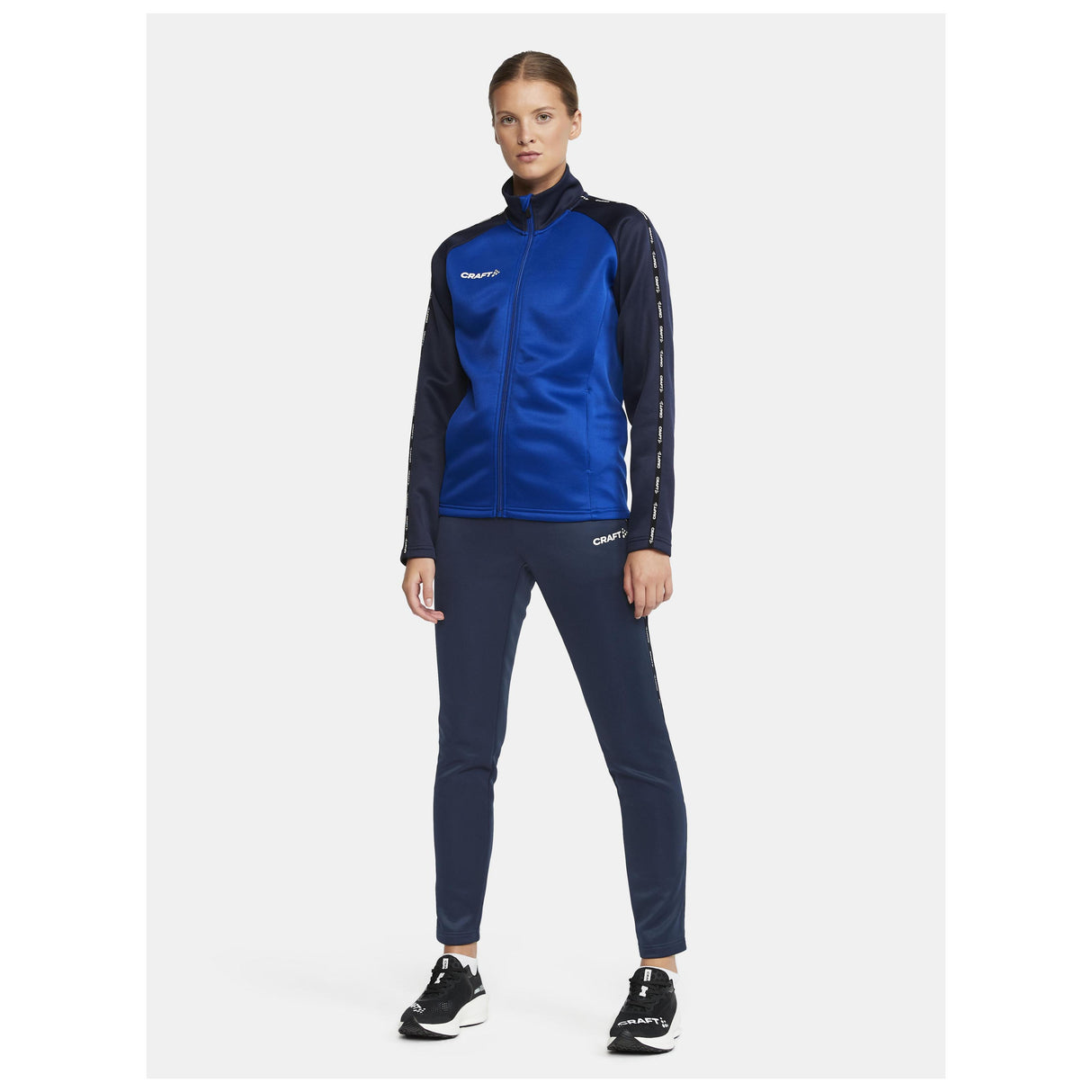 Squad 2.0 Full Zip W - Club Cobolt/Navy - Closeup 6