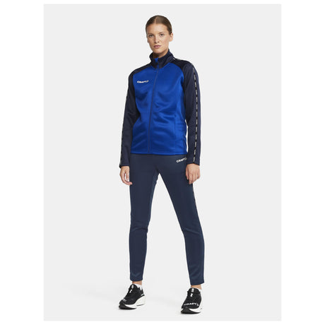 Squad 2.0 Full Zip W - Club Cobolt/Navy - Closeup 6