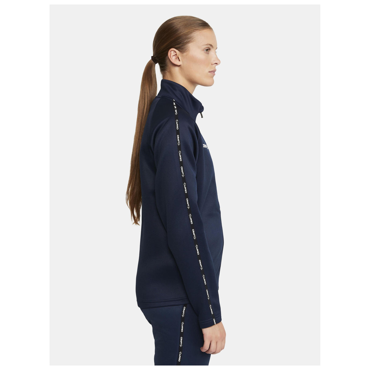 Squad 2.0 Full Zip W - Navy - Closeup 2