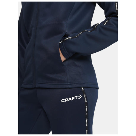 Squad 2.0 Full Zip W - Navy - Closeup 4