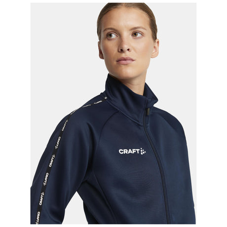 Squad 2.0 Full Zip W - Navy - Closeup 5