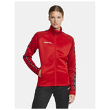 Squad 2.0 Full Zip W - Red - Closeup 1