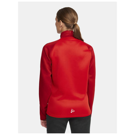 Squad 2.0 Full Zip W - Red - Closeup 3