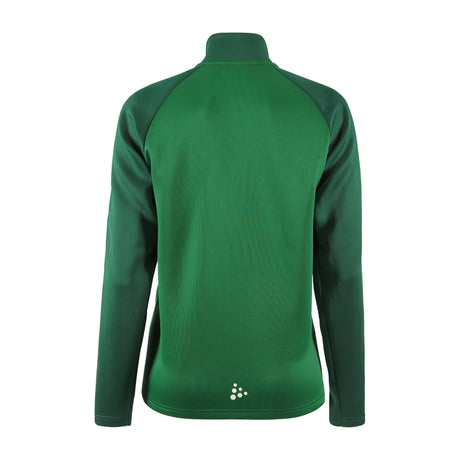 Squad 2.0 Full Zip W - Green/Ivy - Back