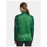 Squad 2.0 Full Zip W - Green/Ivy - Closeup 3