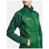 Squad 2.0 Full Zip W - Green/Ivy - Closeup 4