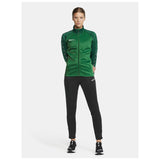 Squad 2.0 Full Zip W - Green/Ivy - Closeup 5