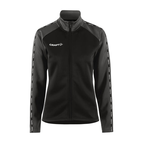 Squad 2.0 Full Zip W - Black - Front