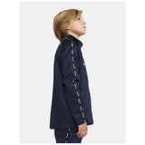 Squad 2.0 Full Zip Jr - Navy - Closeup 2