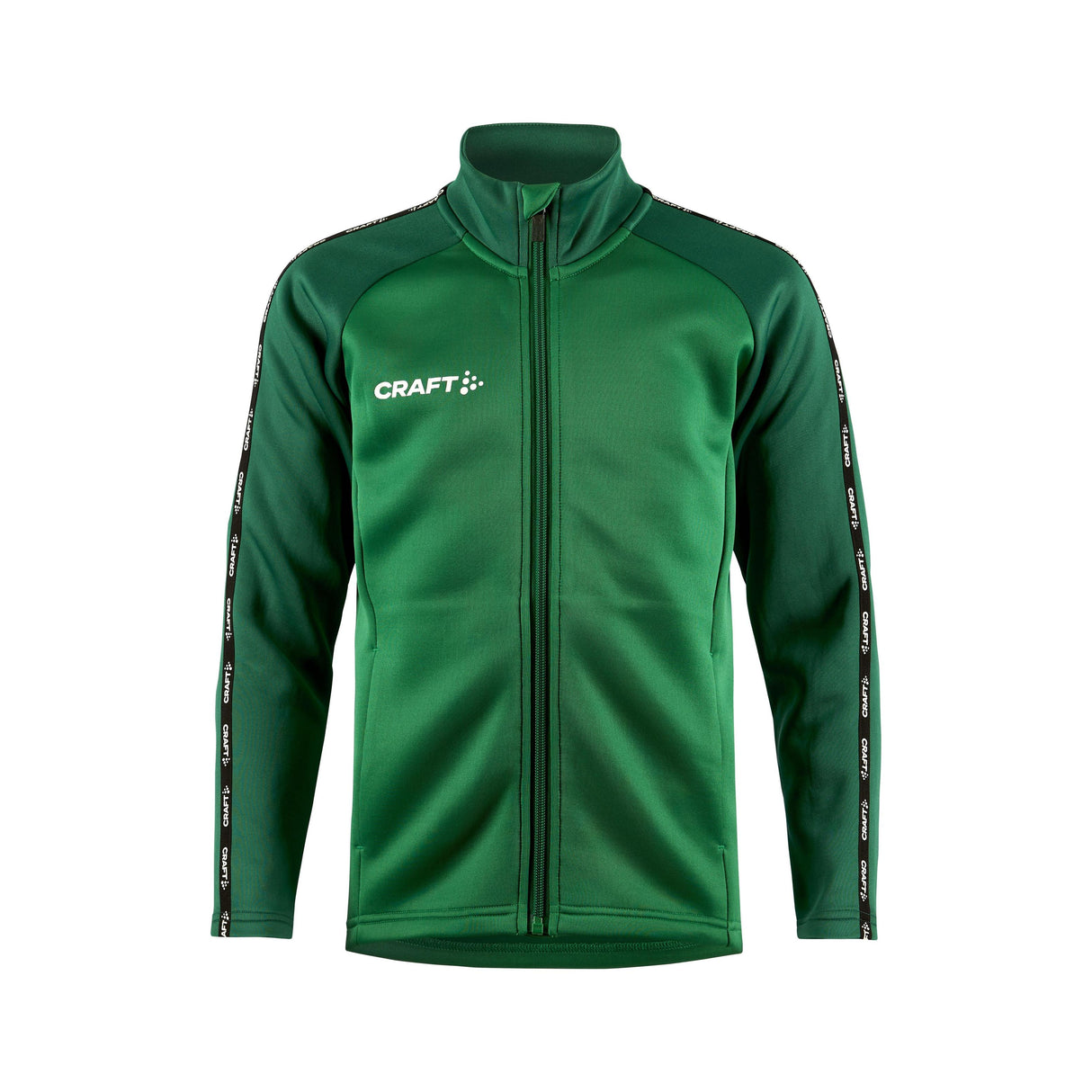 Squad 2.0 Full Zip Jr - Green/Ivy - Front