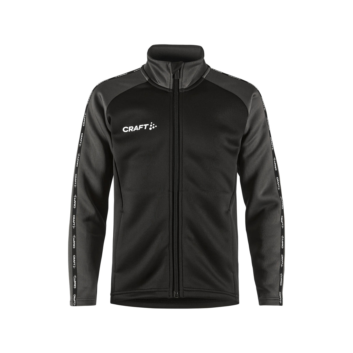 Squad 2.0 Full Zip Jr - Black - Front