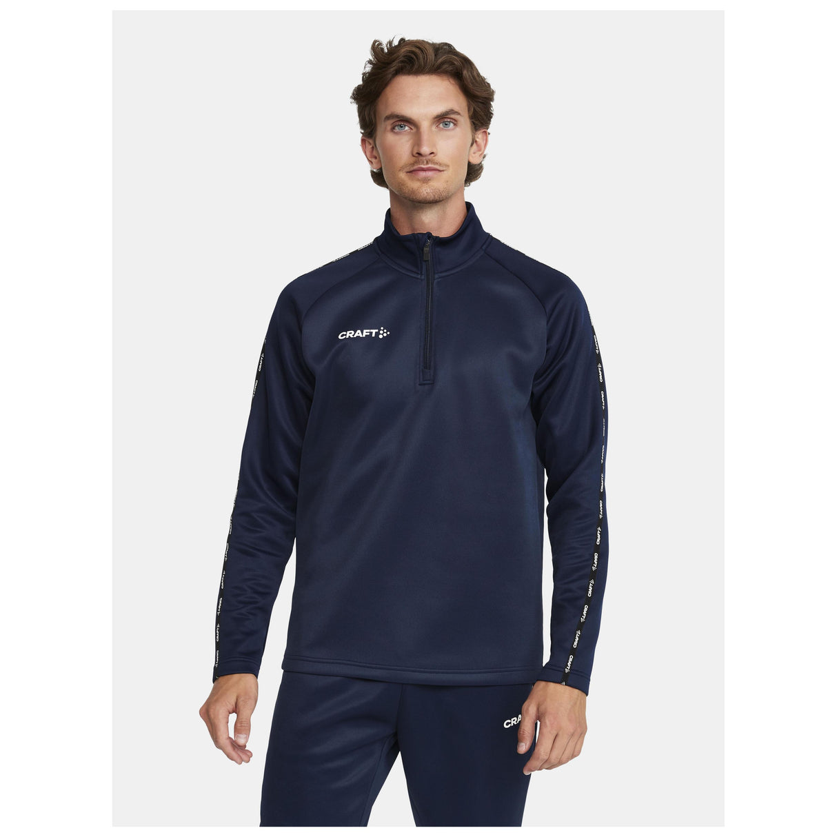 Squad 2.0 Half Zip M - Navy - Closeup 1