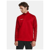 Squad 2.0 Half Zip M - Red - Closeup 1