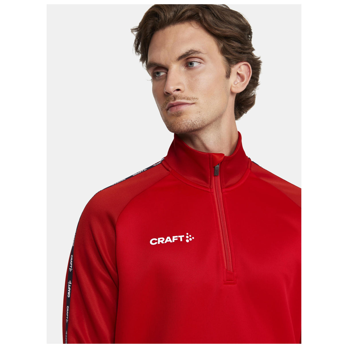 Squad 2.0 Half Zip M - Red - Closeup 4