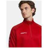 Squad 2.0 Half Zip M - Red - Closeup 4