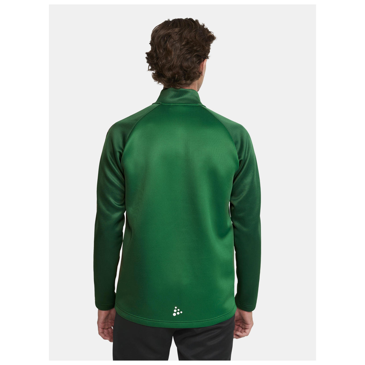 Squad 2.0 Half Zip M - Green/Ivy - Closeup 3