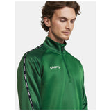 Squad 2.0 Half Zip M - Green/Ivy - Closeup 4