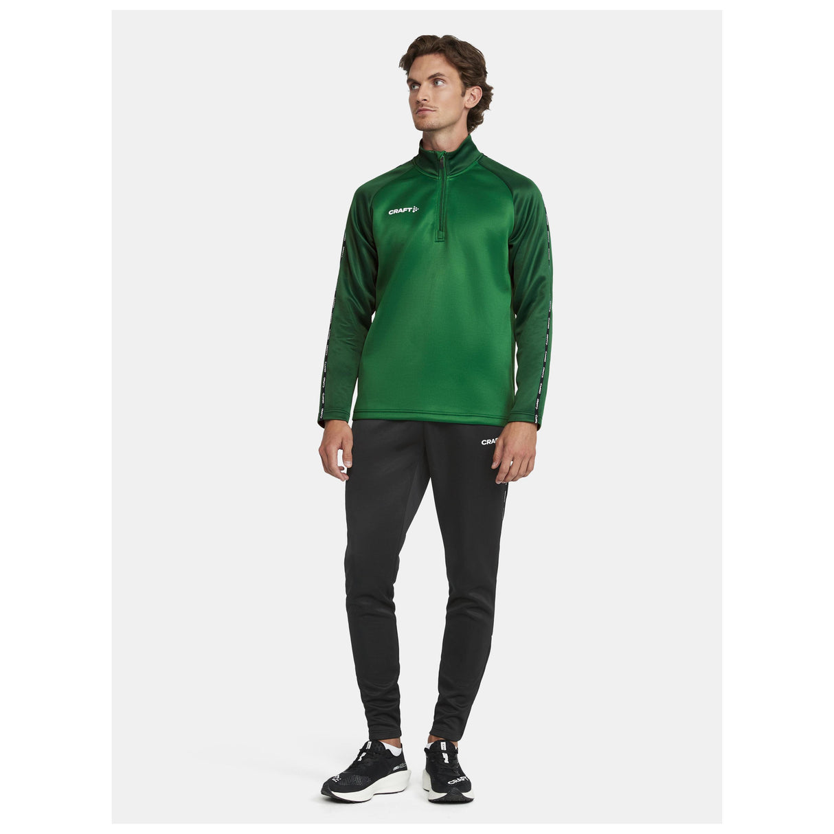 Squad 2.0 Half Zip M - Green/Ivy - Closeup 5