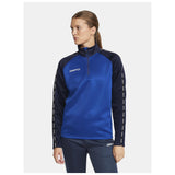 Squad 2.0 Half Zip W - Club Cobolt/Navy - Closeup 2