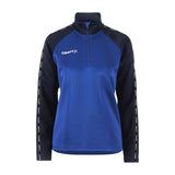 Squad 2.0 Half Zip W - Club Cobolt/Navy - Front