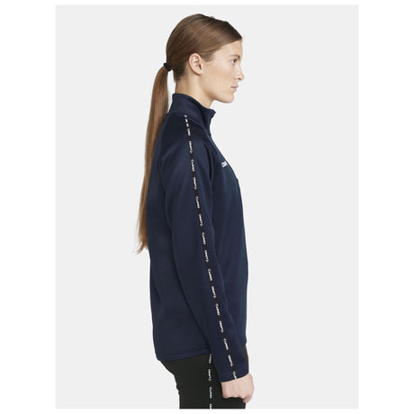 Squad 2.0 Half Zip W - Navy - Closeup 2