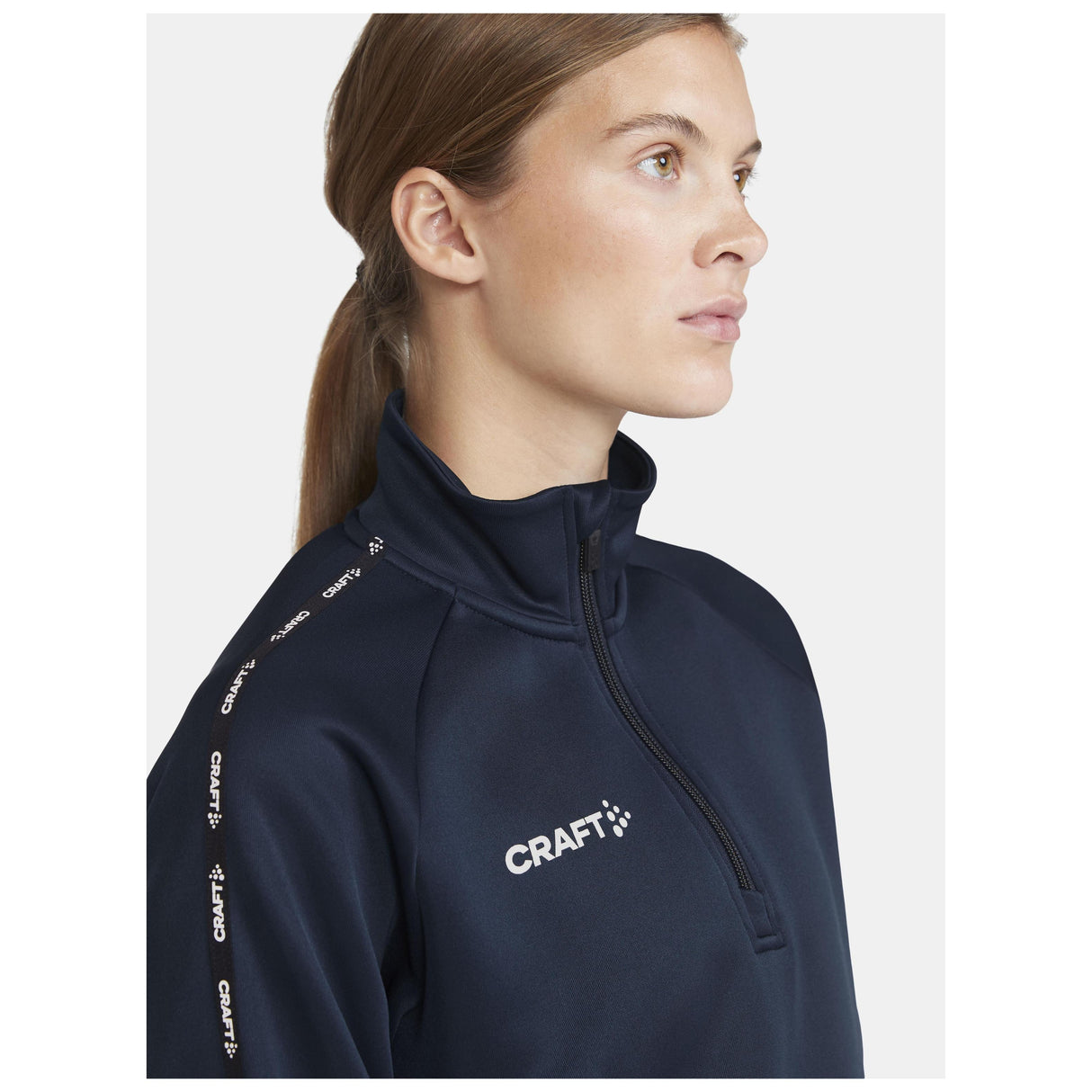 Squad 2.0 Half Zip W - Navy - Closeup 4