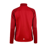 Squad 2.0 Half Zip W - Red - Back