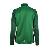 Squad 2.0 Half Zip W - Green/Ivy - Back