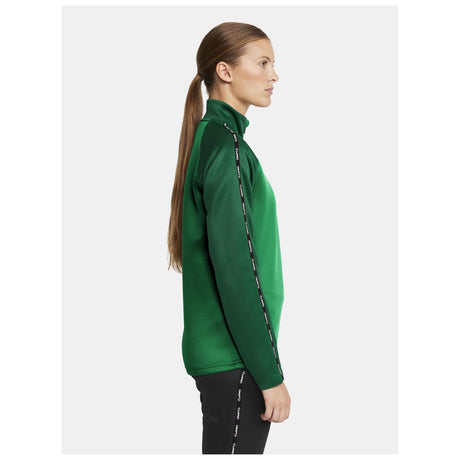 Squad 2.0 Half Zip W - Green/Ivy - Closeup 2