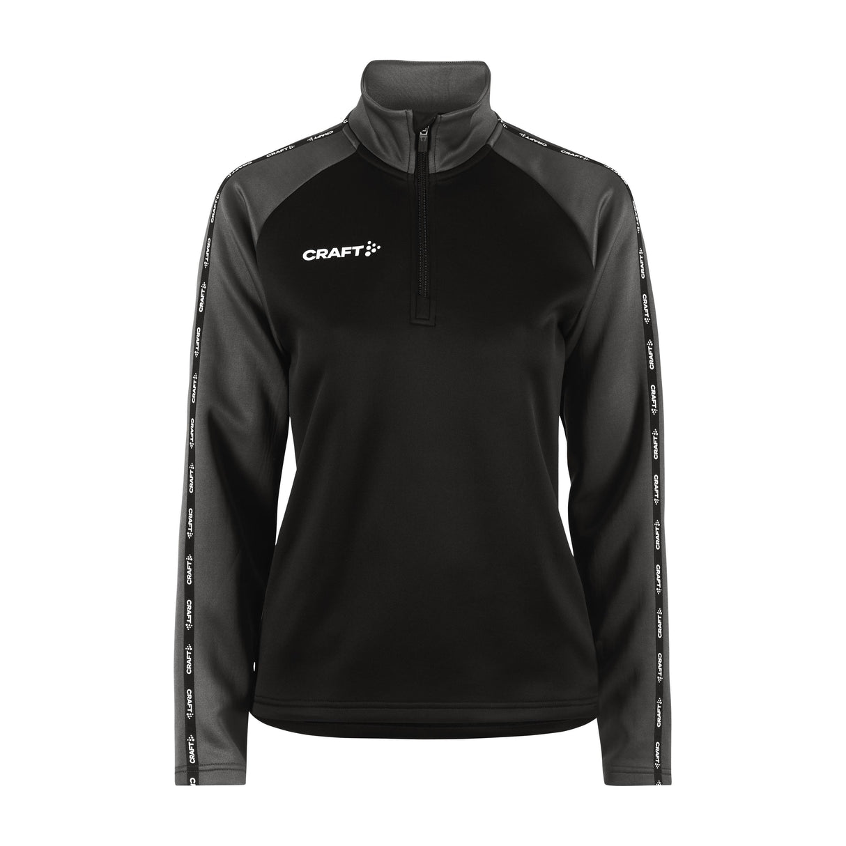 Squad 2.0 Half Zip W - Black - Front